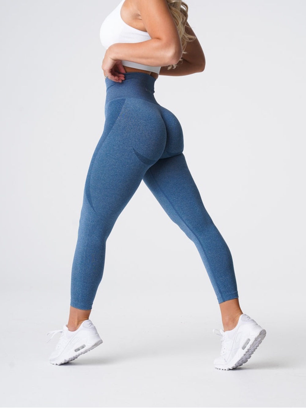 NVGTN Contour Seamless Leggings•Slate Blue💙